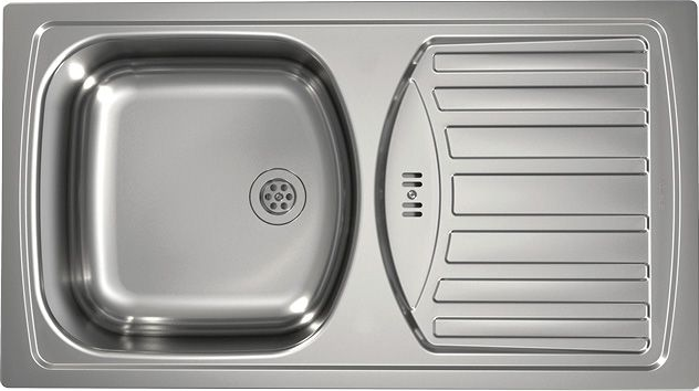 Фото товара: ALVEUS BASIC 170 NAT-90 NEW, мойка, нержавеющая сталь (в комплекте с сифоном 1130550)