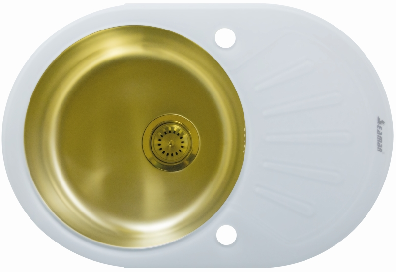 Seaman Eco Glass SMG-730W Gold (PVD) Фото товара: Seaman Eco Glass SMG-730W Gold (PVD)