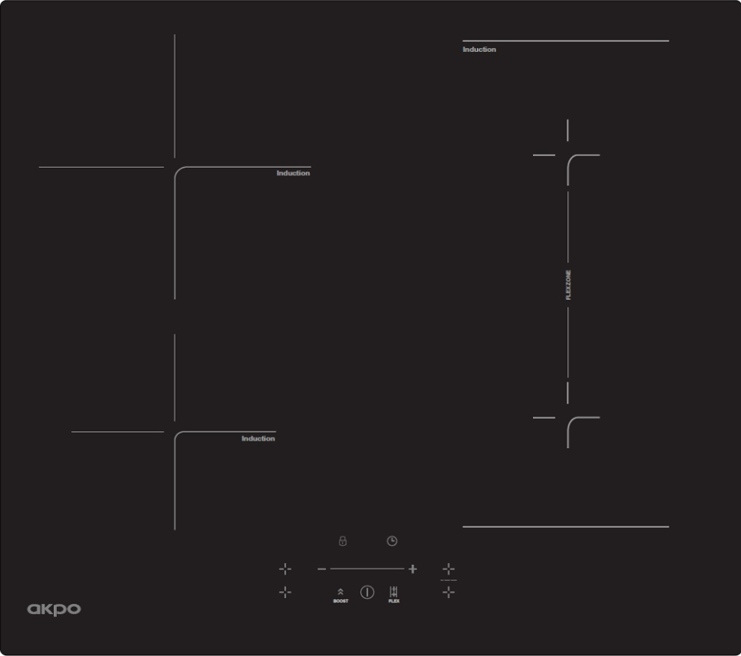 AKPO PIA 6094119CC BL Фото товара: AKPO PIA 6094119CC BL индукционная поверхность