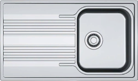 Детальное фото товара: Franke SRX 611-86, мойка, нержавеющая сталь полированная