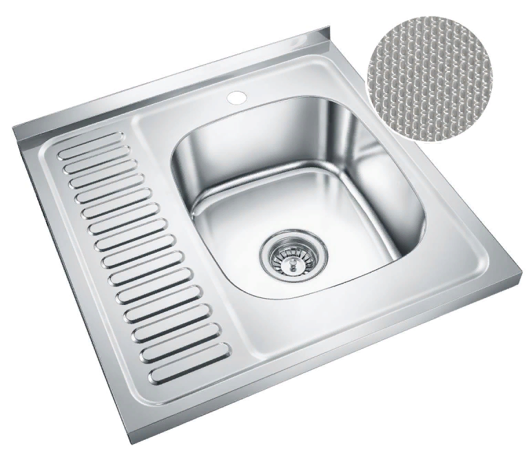 Фото товара: Emar T6060RQ Decor, мойка, нержавеющая сталь