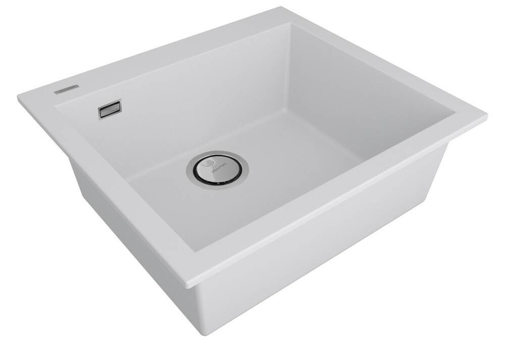 Детальное фото товара: Paulmark DECORATION 56, мойка, гранит, белый