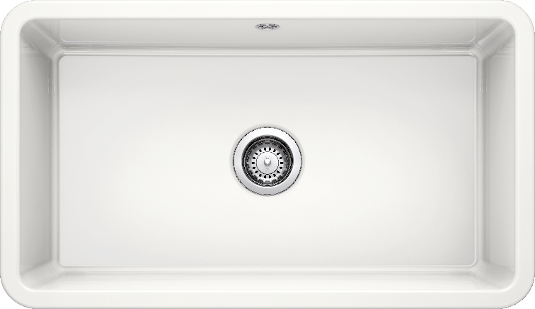 Фото товара: Blanco Villae Single, мойка, керамика, глянцевый белый