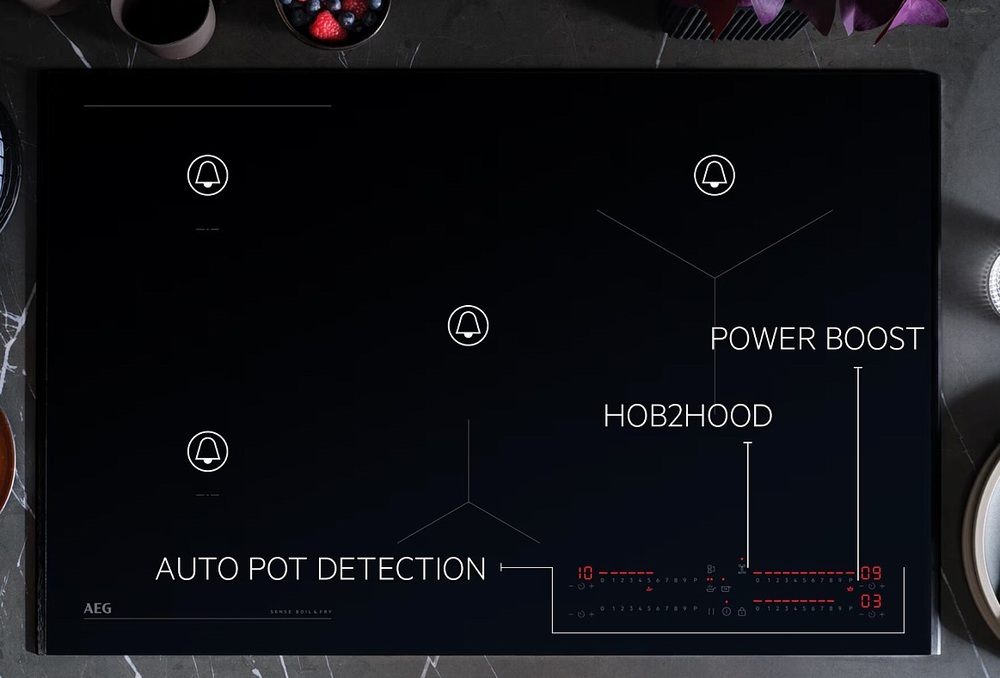 Детальное фото товара: AEG TI84IB10FB индукционная поверхность
