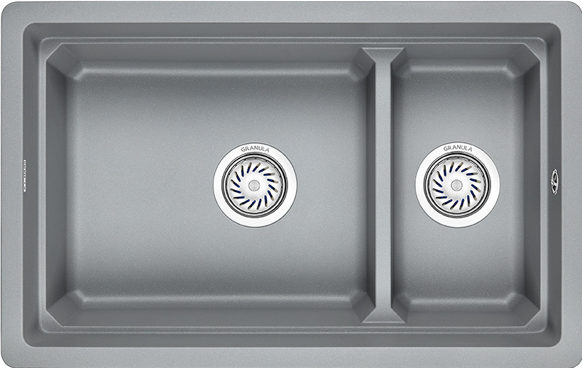 Фото товара: GRANULA 7304U мойка, гранит, алюминиум