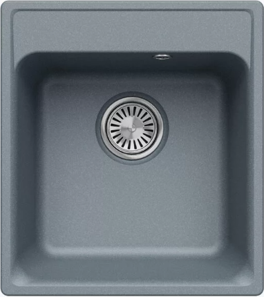 QuartzBond BOND-430, мойка, гранит, грей Фото товара: QuartzBond BOND-430, мойка, гранит, грей