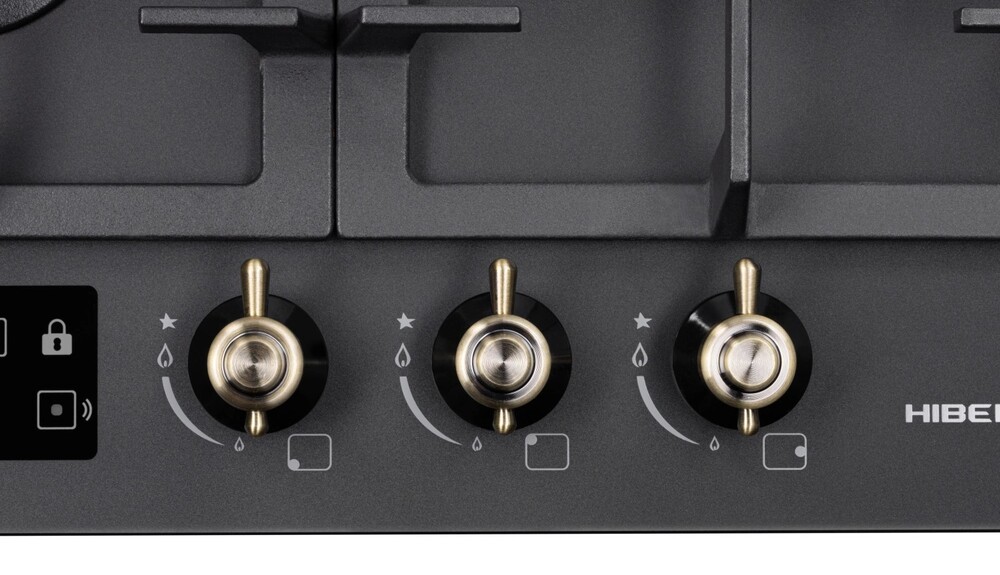 Детальное фото товара: HIBERG VM 4235 B газовая поверхность