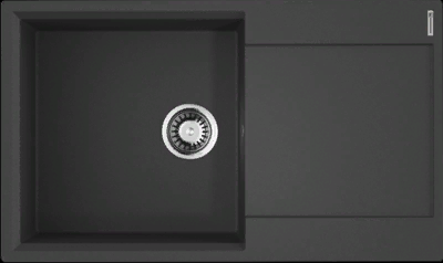 Фото товара: Omoikiri Daisen 86-BL, мойка, гранит, черный