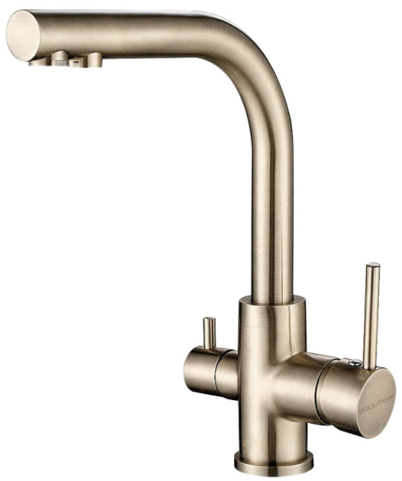 Фото товара: Paulmark ESSEN, смеситель, бронза