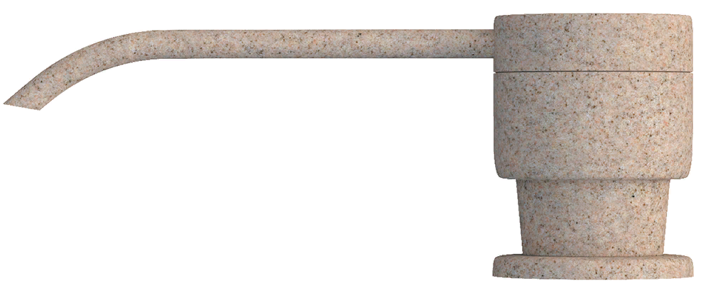 Polygran Дозатор для жидкого мыла, песочный 302 Детальное фото товара: Polygran Дозатор для жидкого мыла, песочный 302