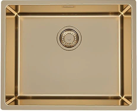 Фото товара: ALVEUS KOMBINO 50 MONARCH BRONZE SAT-90, мойка, нерж. сталь, бронза (в компл. с выпуском без сифона)