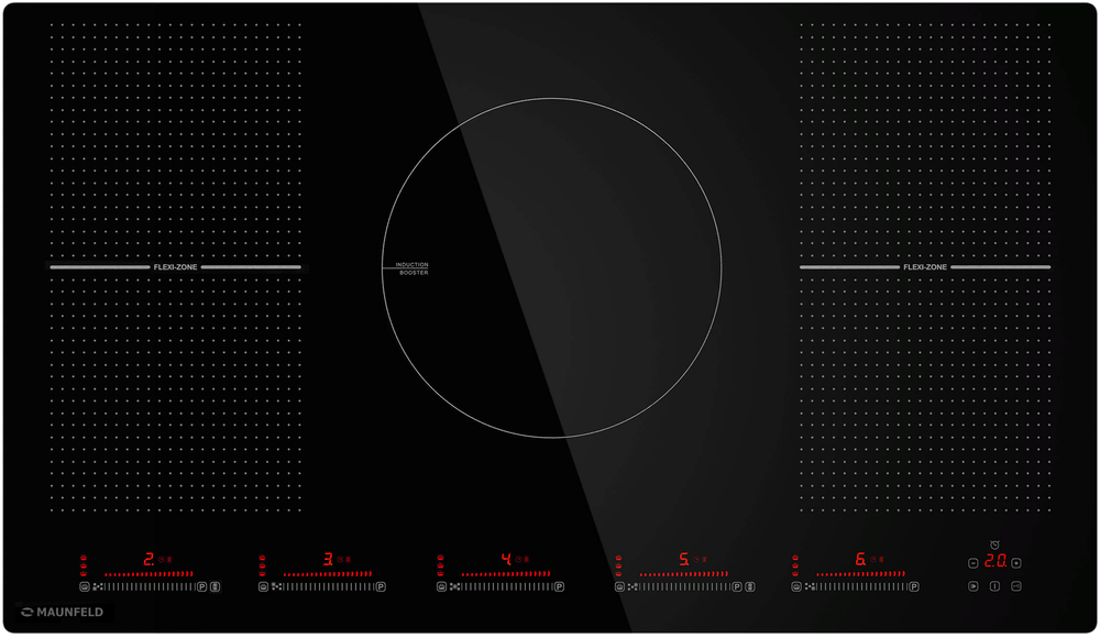 Maunfeld CVI905SFBK Детальное фото товара: Maunfeld CVI905SFBK индукционная поверхность