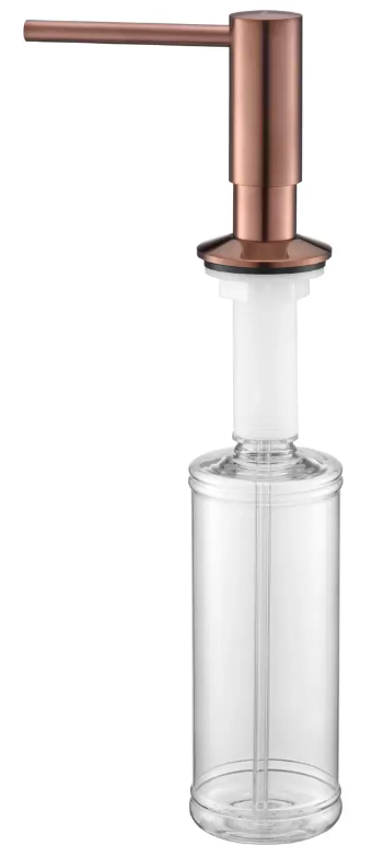 Paulmark DECUS, дозатор для моющего средства, брашированная медь Фото товара: Paulmark DECUS, дозатор для моющего средства, брашированная медь