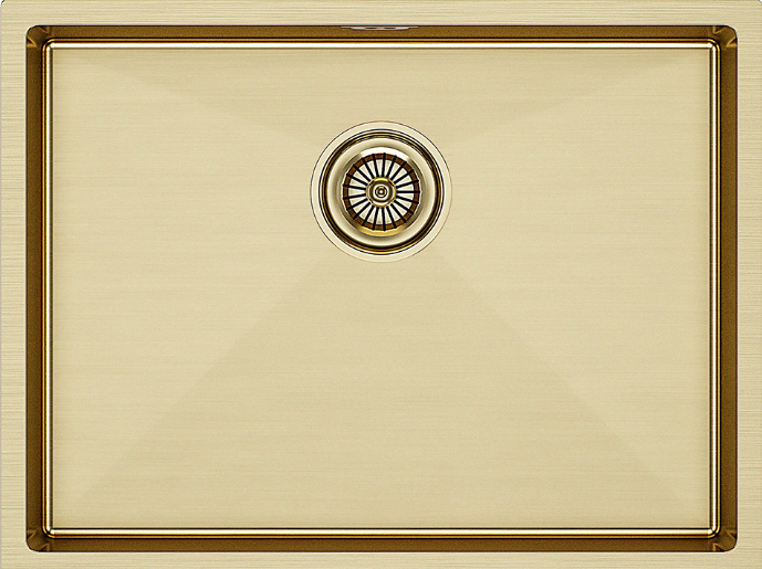 Фото товара: Paulmark NEXT 58 UNI, мойка, брашированное золото