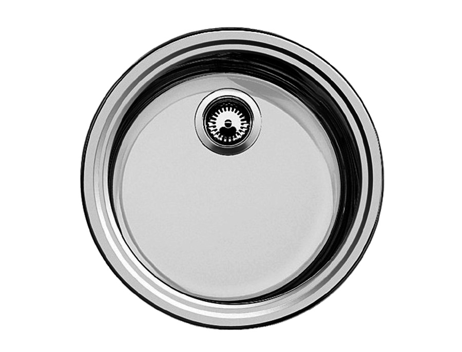 Фото товара: Blanco RondoSOL, мойка, нержавеющая сталь полированная (217871+214381-1+137262-1)