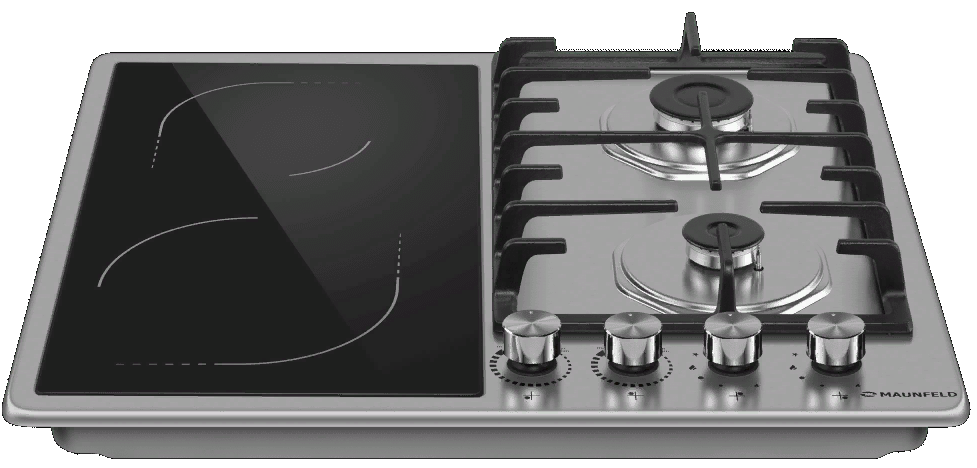 Детальное фото товара: Maunfeld EEHS.642VC.3CS/KG комбинированная поверхность