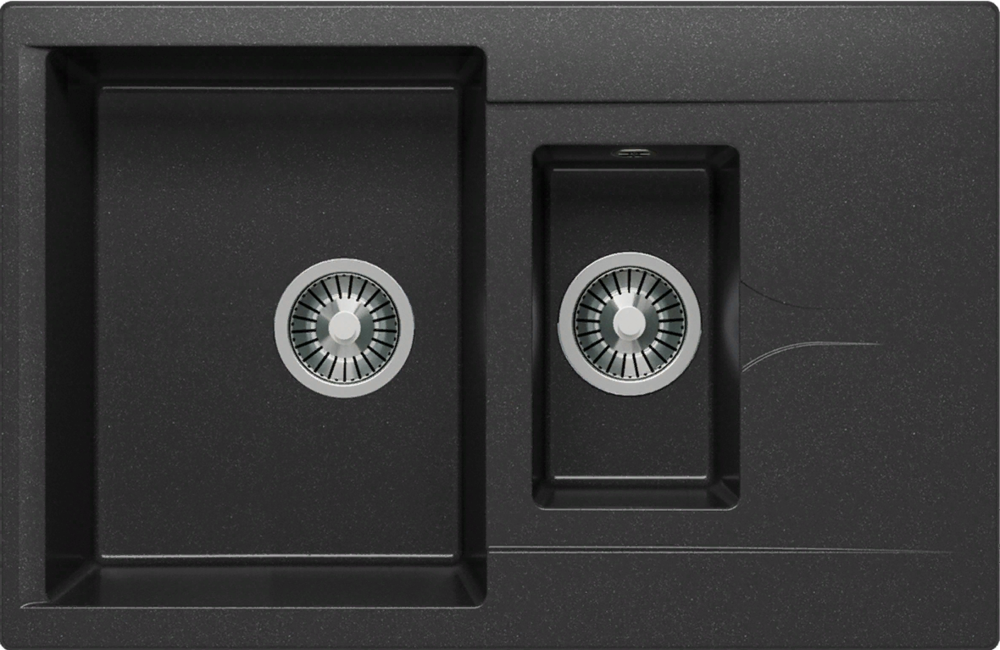 Фото товара: Polygran BRIG-770, мойка, мрамор, черный 16