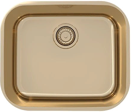 Фото товара: ALVEUS VARIANT MONARCH 10 BRONZE, мойка, нерж. сталь, бронза (в комплекте с выпуском без сифона)