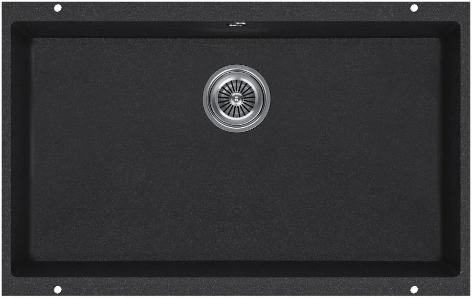 Фото товара: KUCHENSTERN UNDER 80, мойка, гранит, антрацит