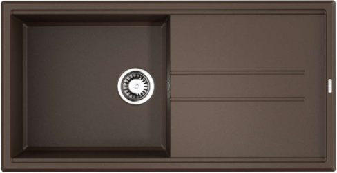 Фото товара: Omoikiri Tedori 100-DС, мойка, гранит, темный шоколад