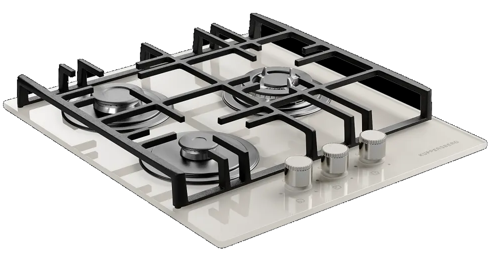 Kuppersberg FG 49 W Детальное фото товара: Kuppersberg FG 49 W газовая поверхность