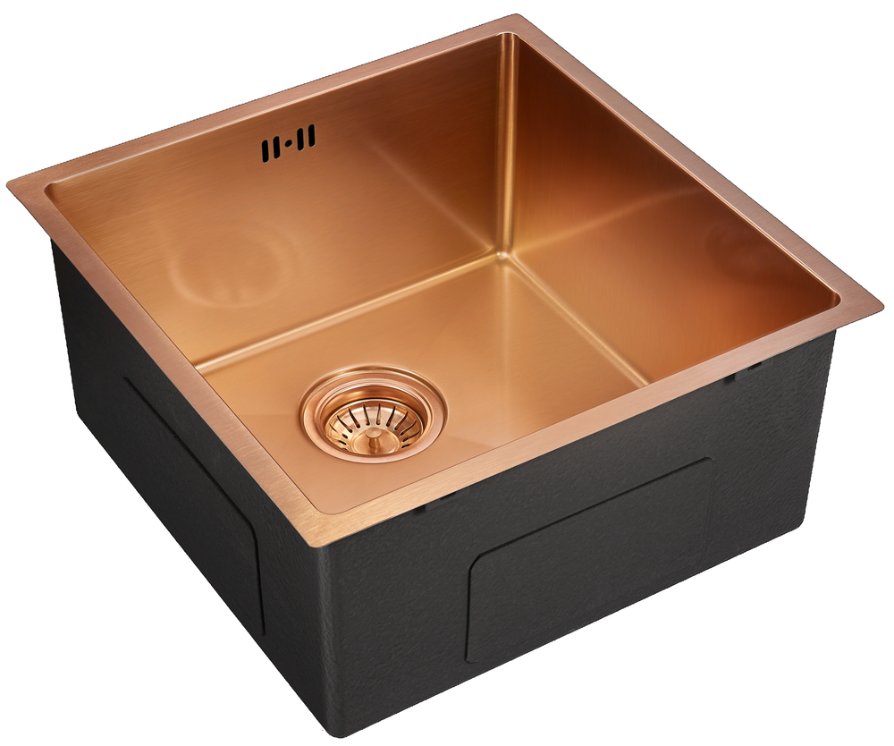 Фото товара: Emar EMB-112 PVD Nano Coppery, мойка, нержавеющая сталь, медь