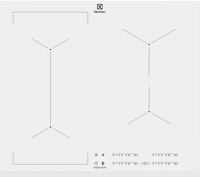 Фото товара: Electrolux EIV63440BW индукционная поверхность