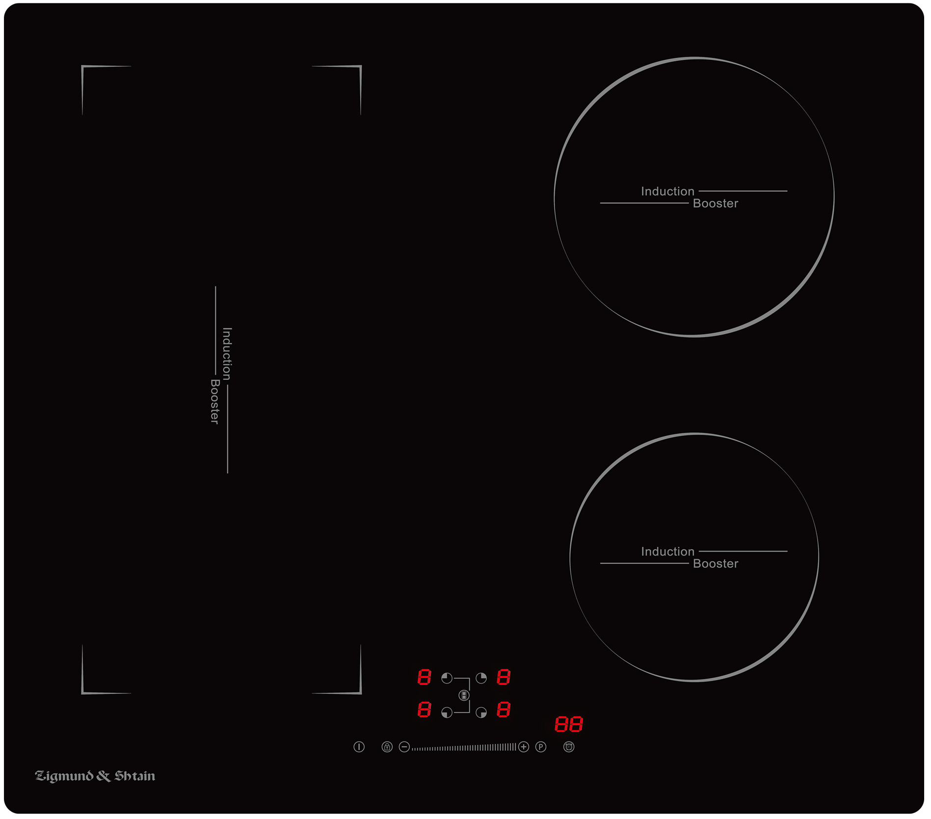 Фото товара: Zigmund & Shtain CI 46.6 B индукционная поверхность