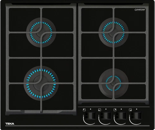 Детальное фото товара: Teka GBC 64100 KBN NIGHT RIVER BLACK газовая поверхность