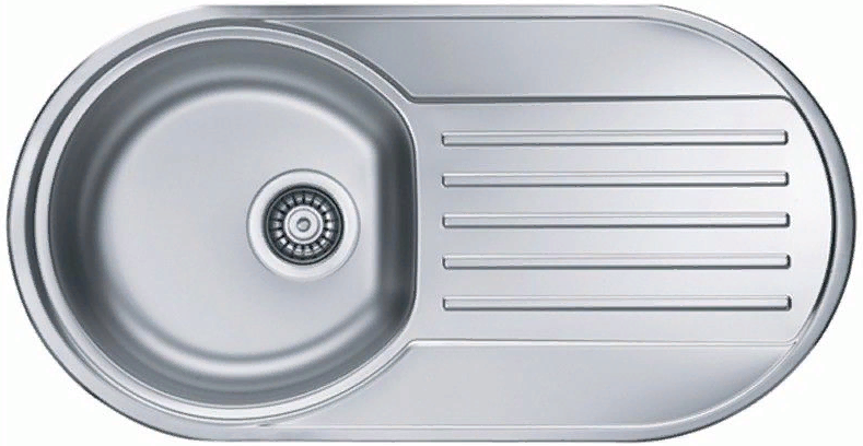 Фото товара: ALVEUS FORM 40 NAT-90, мойка, нержавеющая сталь (в комплекте с сифоном 1130550)