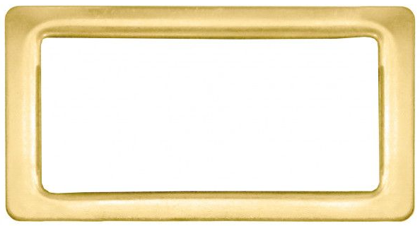Фото товара: ALVEUS декоративная рамка для перелива, GOLD