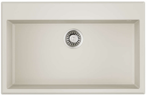 Фото товара: Omoikiri Tedori 79-WH, мойка, гранит, белый