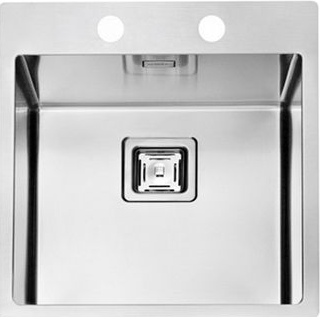 Фото товара: ALVEUS STYLUX 10 BRS-90, мойка, нержавеющая сталь (в компл.с сифоном 1133398)