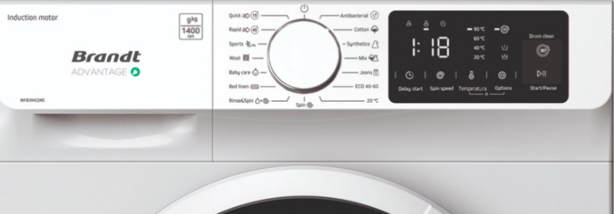 Brandt WFB394QWE Детальное фото товара: Brandt WFB394QWE