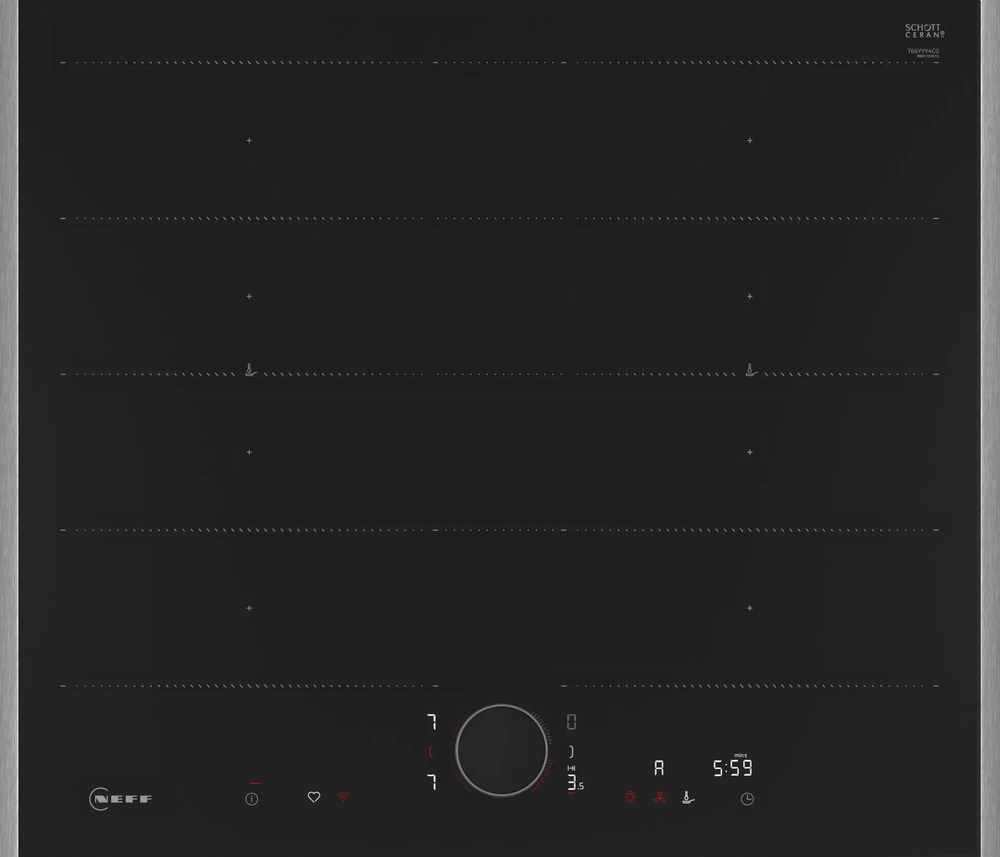 Детальное фото товара: NEFF T66YYY4C0 индукционная поверхность