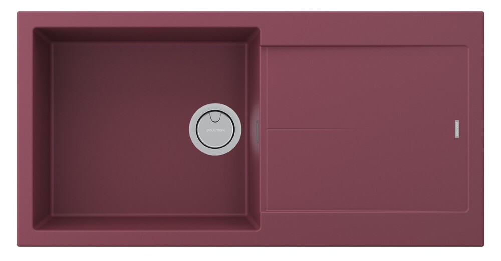 Фото товара: Paulmark EXTENSIO 99, мойка, гранит, merlot