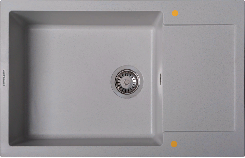 Фото товара: Zigmund & Shtain RECHTECK 780.490, мойка, млечный путь