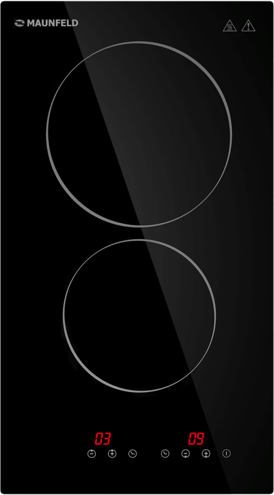 Фото товара: Maunfeld CVCE292BK стеклокерамическая поверхность