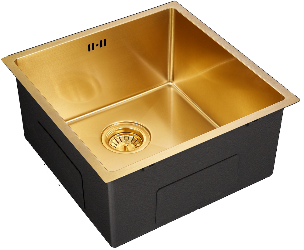 Фото товара: Emar EMB-112 PVD Nano Golden, мойка, нержавеющая сталь, золото