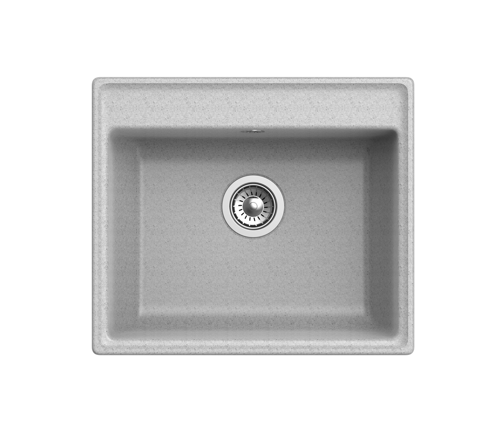 GranFest VERTEX GF-V-580, мойка, мрамор серый Фото товара: GranFest VERTEX GF-V-580, мойка, мрамор серый