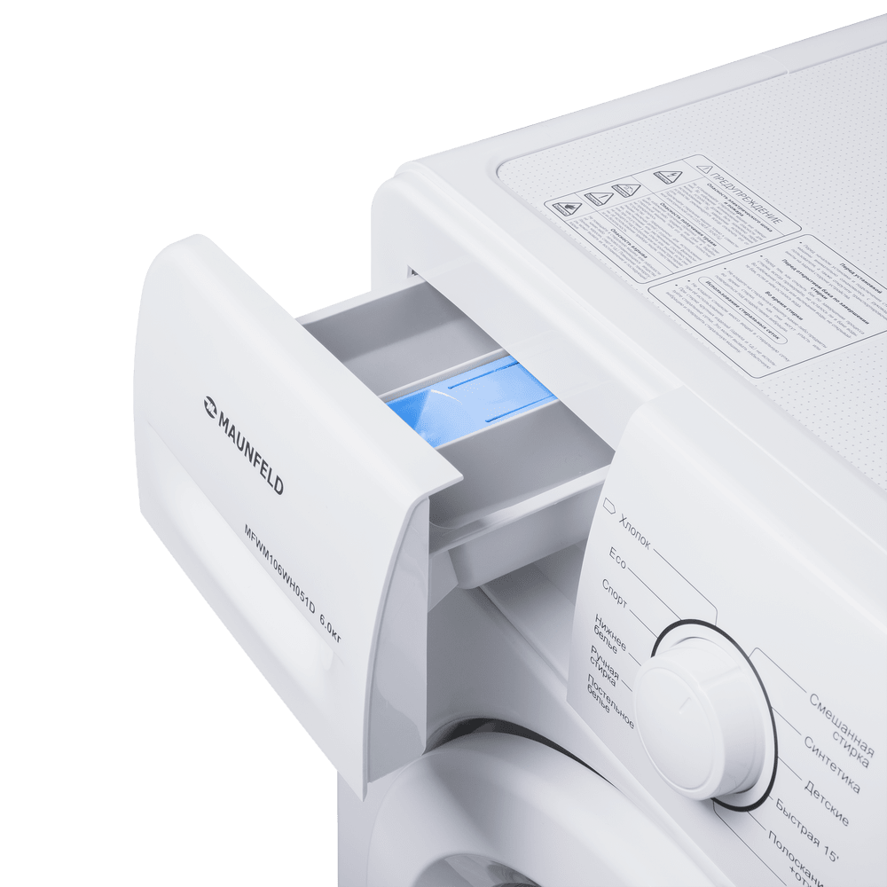 Maunfeld MFWM106WH051D Детальное фото товара: Maunfeld MFWM106WH051D