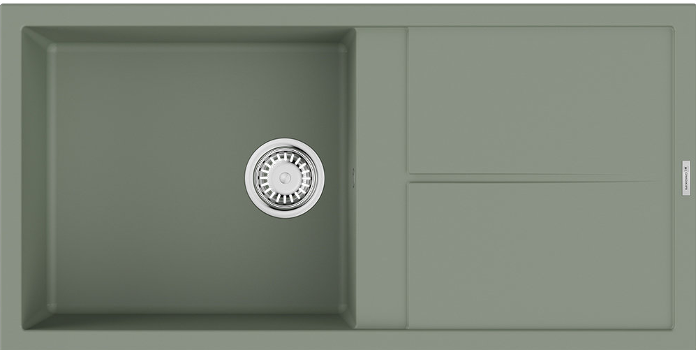 Фото товара: Omoikiri Sumi 100A-WG, мойка, керамика, ветреный зеленый