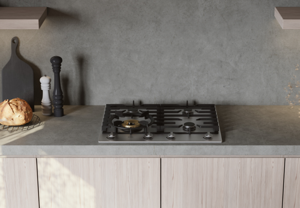 ASKO HG1666SB Детальное фото товара: ASKO HG1666SB газовая поверхность