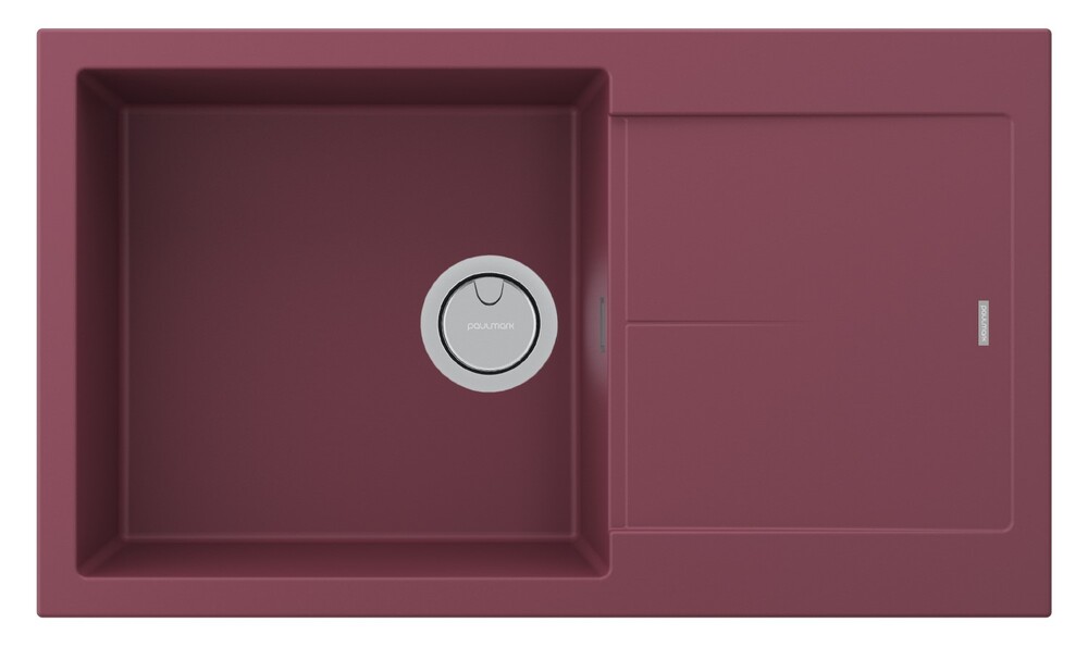 Фото товара: Paulmark EXTENSIO 86, мойка, гранит, merlot