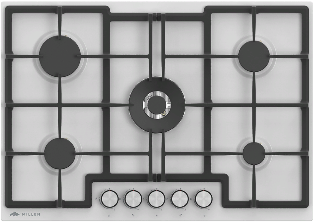 Фото товара: MILLEN MGHD 7501 WH газовая поверхность