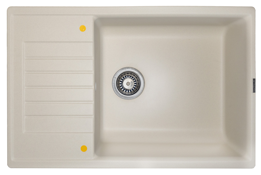Фото товара: Ecoshtein RECHTECK 780.500, мойка, гранит, капучино
