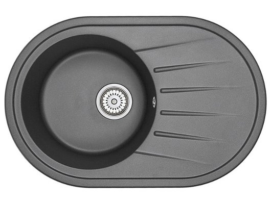 Фото товара: GRANULA 7601 мойка, гранит, черный