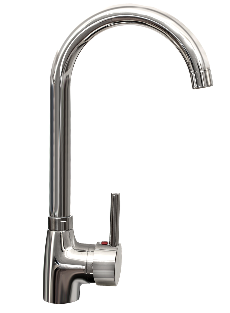 Фото товара: ALVEUS GENESIS GM 120 CHR AQ, смеситель, хром