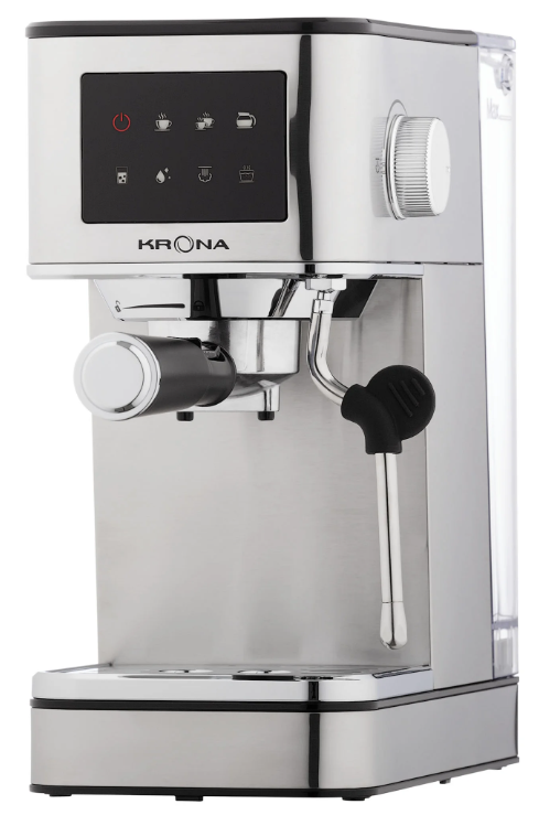 Krona Espresso Kaffeemaschine Inox 20 Bar Фото товара: Krona Espresso Kaffeemaschine Inox 20 Bar