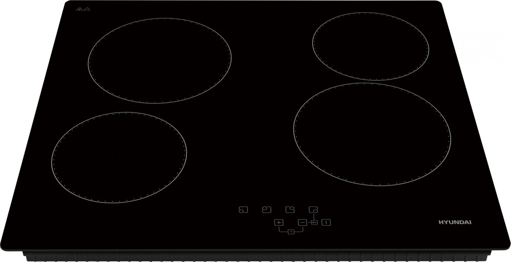 Детальное фото товара: Hyundai HHE 6410 BG стеклокерамическая поверхность